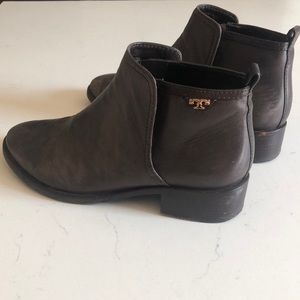 Brown Tory Burch Booties